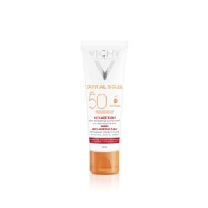 SOIN ANTI-ÂGE 3-EN-1 SPF 50